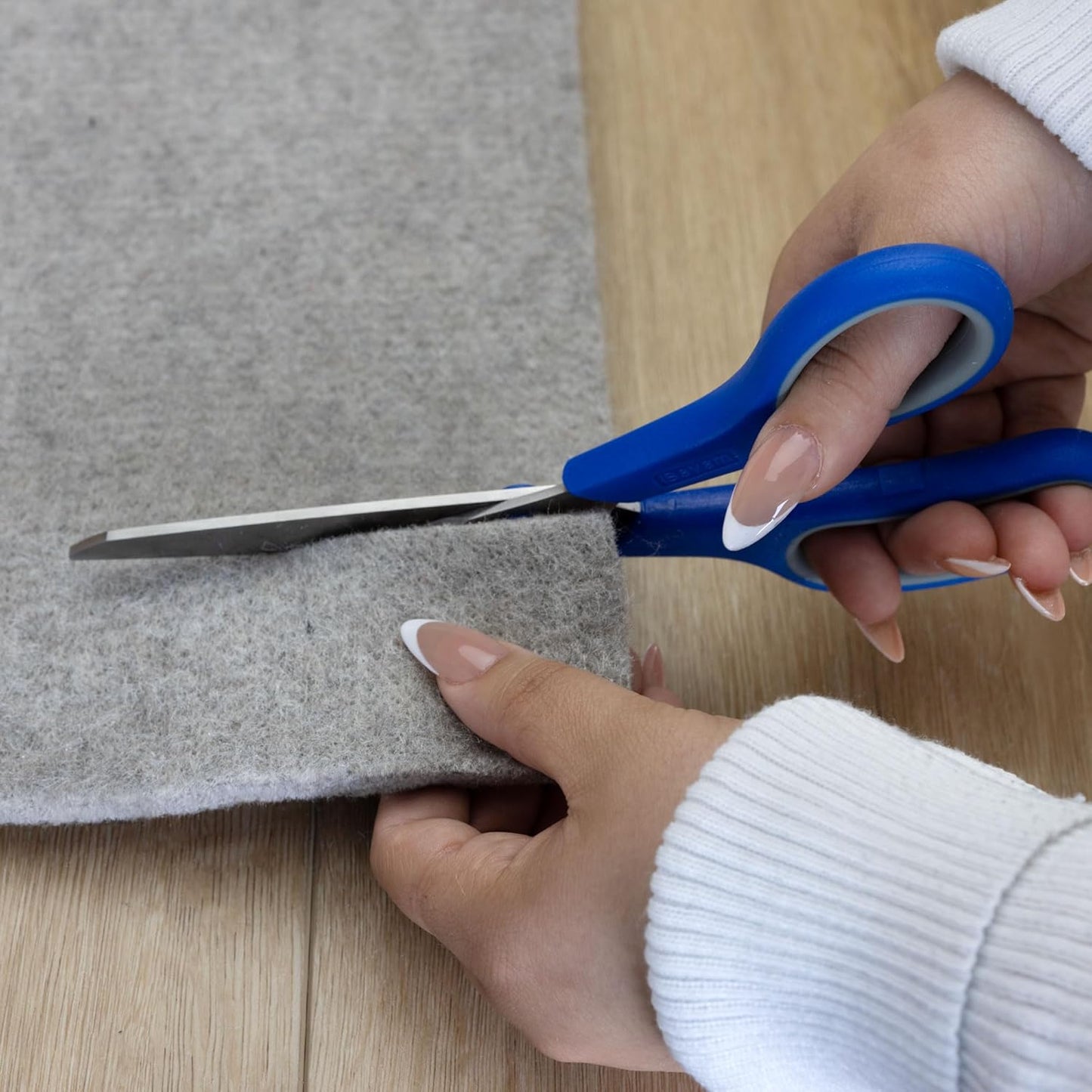 RUGPADUSA - Eco-Plush - 8' Square - 1/4" Thick - 100% Felt - Premium Cushioned Rug Pad - Available in 3 Thicknesses, Many Custom Sizes