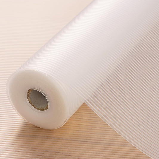 Shelf Liner Non Slip,Non Adhesive Cabinet Liner,Waterproof Drawer Liner,Food-Grade EVA Material for Kitchen Cabinets,Drawers,Refrigerators-Odorless & Easy to Cut-12 x 240 inches x 2 Rolls,Thickened