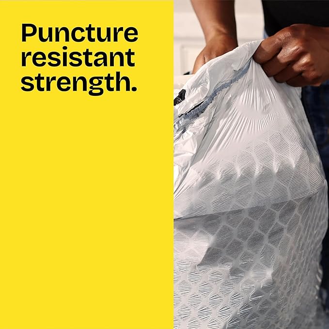 Glad ForceFlex Tall Kitchen Drawstring Trash Bags, 13 Gal, Fragrance Free, 140 Ct (Package May Vary)