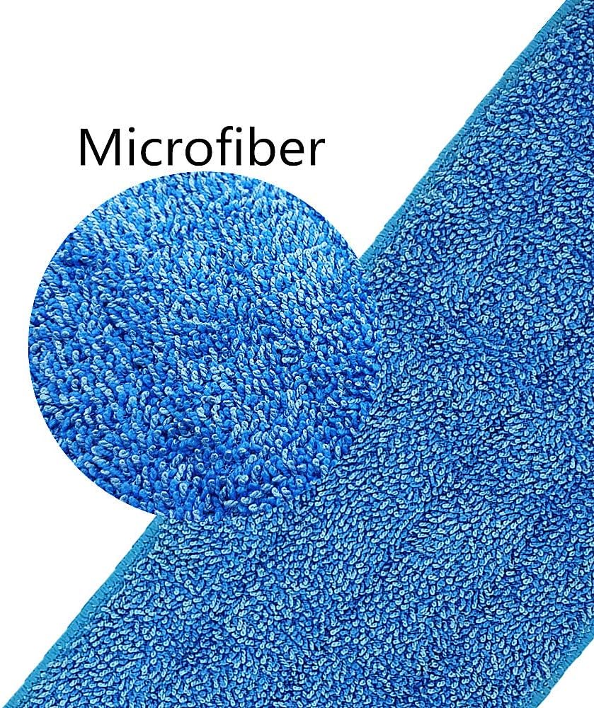 Microfiber Spray Mop Replacement Heads for Wet/Dry Mops Floor Cleaning Pads Compatible with Bona Floor Care System (5 Pack )