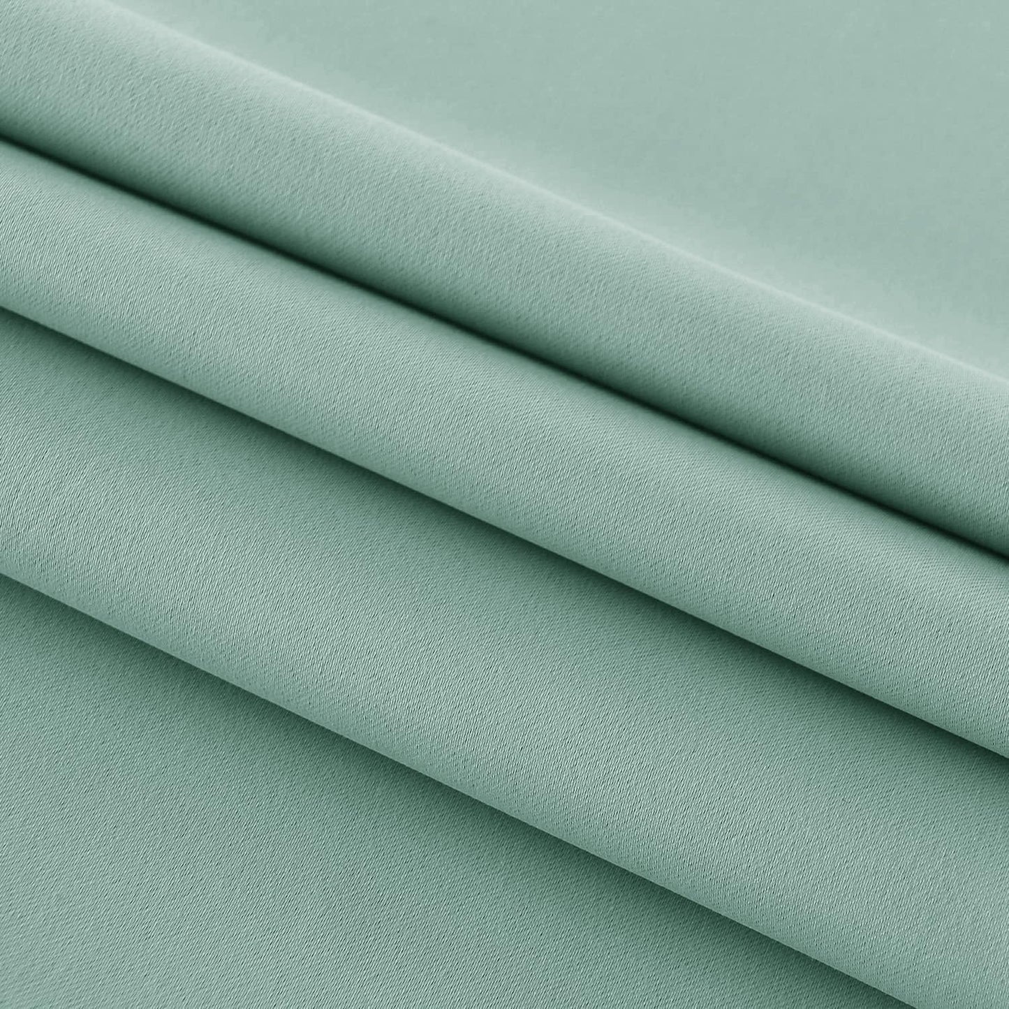 DWCN French Door Curtains – Rod Pocket Thermal Blackout Curtain for Doors with Glass Window, Kitchen and Patio Doors for Privacy, 54 X 72 Inches Long, 1 Curtain Panel with Tieback, Light Sage