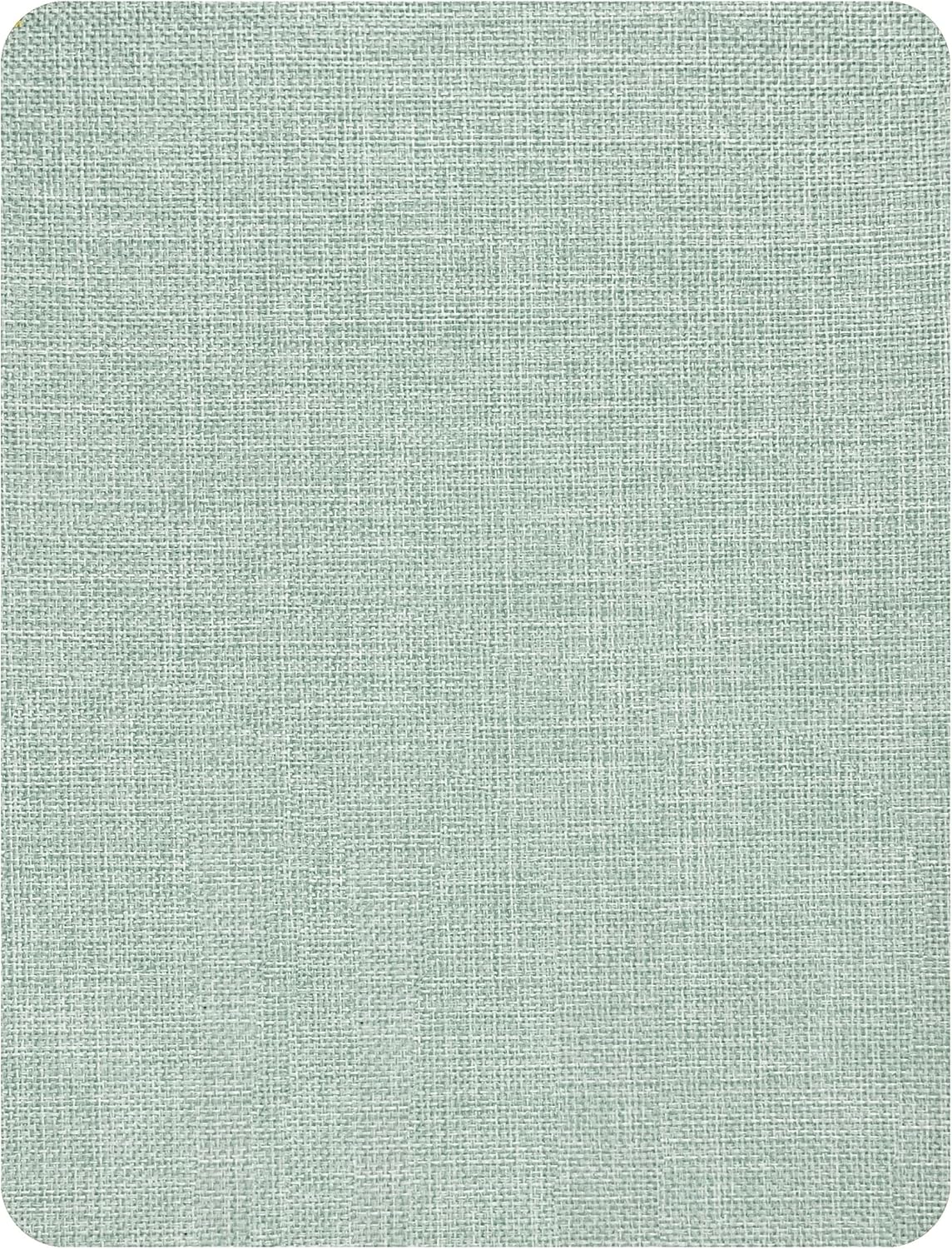 KING MOUNTAIN Coarse Linen Repair Patches, Self-Adhesive Linen Fabric Patches, 8X11 inch Extra Size, Multi Color, Can be Used for Linen Sofa Repair and Linen Clothes Repair(8" x 11",Light Green)