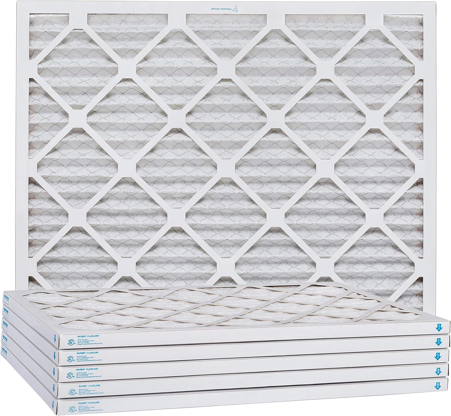 Aerostar 8x10x1 MERV 11, Pleated Air Filter, 8x10x1, Box of 6, Made in the USA