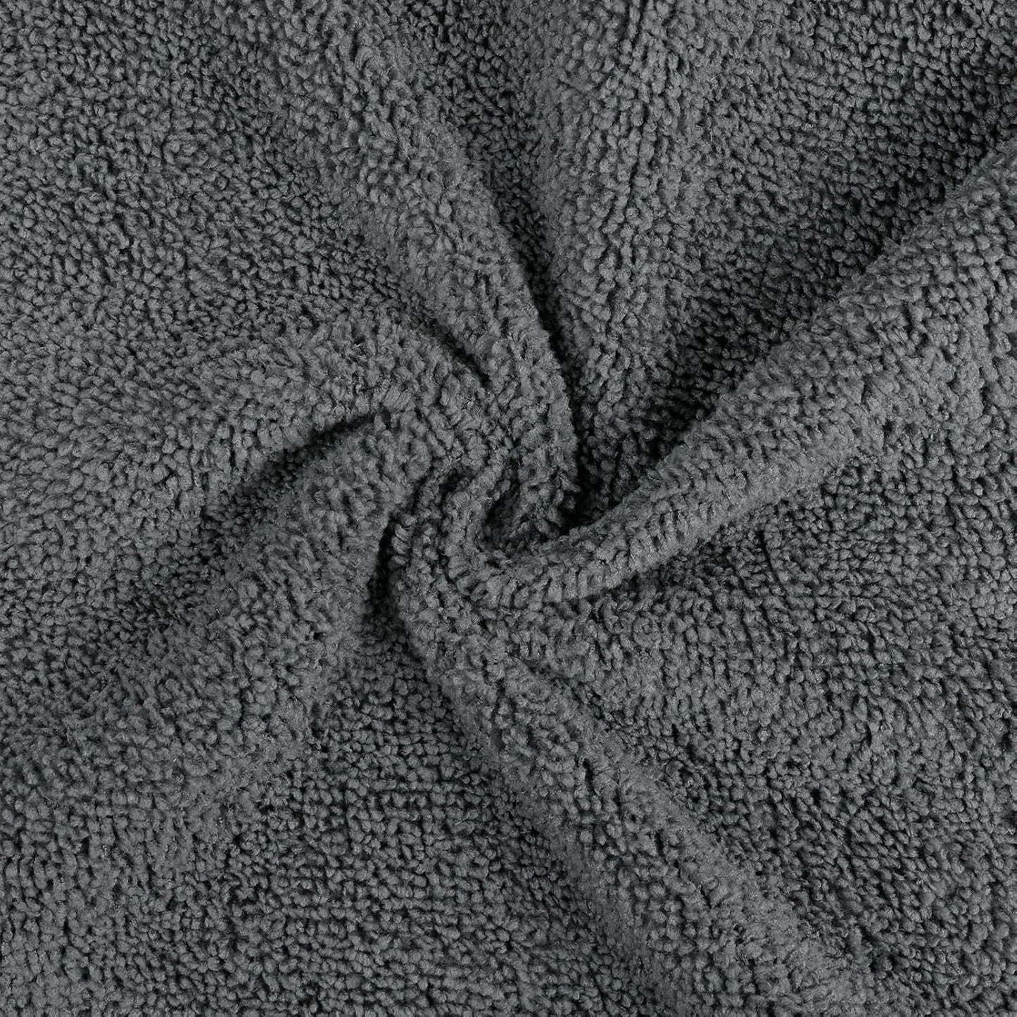 Orighty Washcloths Bulk Towel Sets 50 Pack, Highly Absorbent and Super Soft Microfiber Fingertip Towels, Multi-Purpose Wash Cloths for Bathroom, Hotel, Gym, and SPA, 12x12 Inch, Grey
