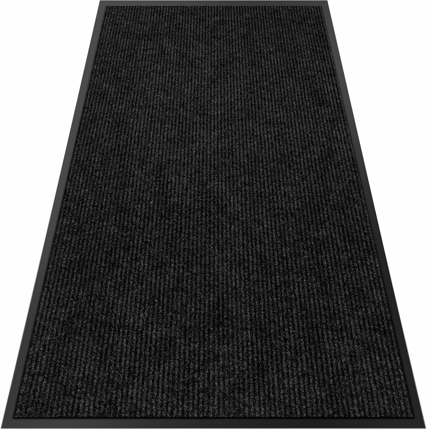 2′ x 20′ Front Door Mat Indoor Outdoor Entrance, Commercial Floor Mat Heavy Duty Dirt Trapper Entryway Doormat, Custom Size Non Slip Rubber Backing Welcome mat, Door Mat for High Traffic Area