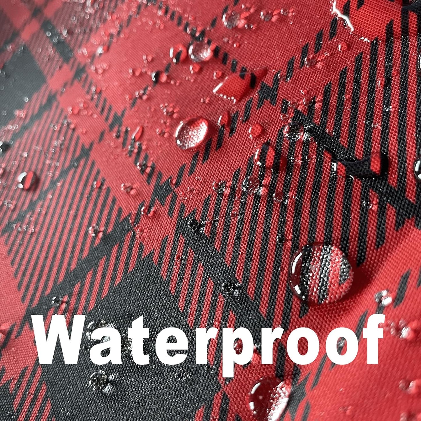 Classic Gingham Buffalo Xmas Tablecloth Fabric - Oblong 58x144 Inch Water Proof Checkered Table Cloth for Indoor Outdoor - Red Christmas Plaid Table Cover for Christmas, Holiday, New Year