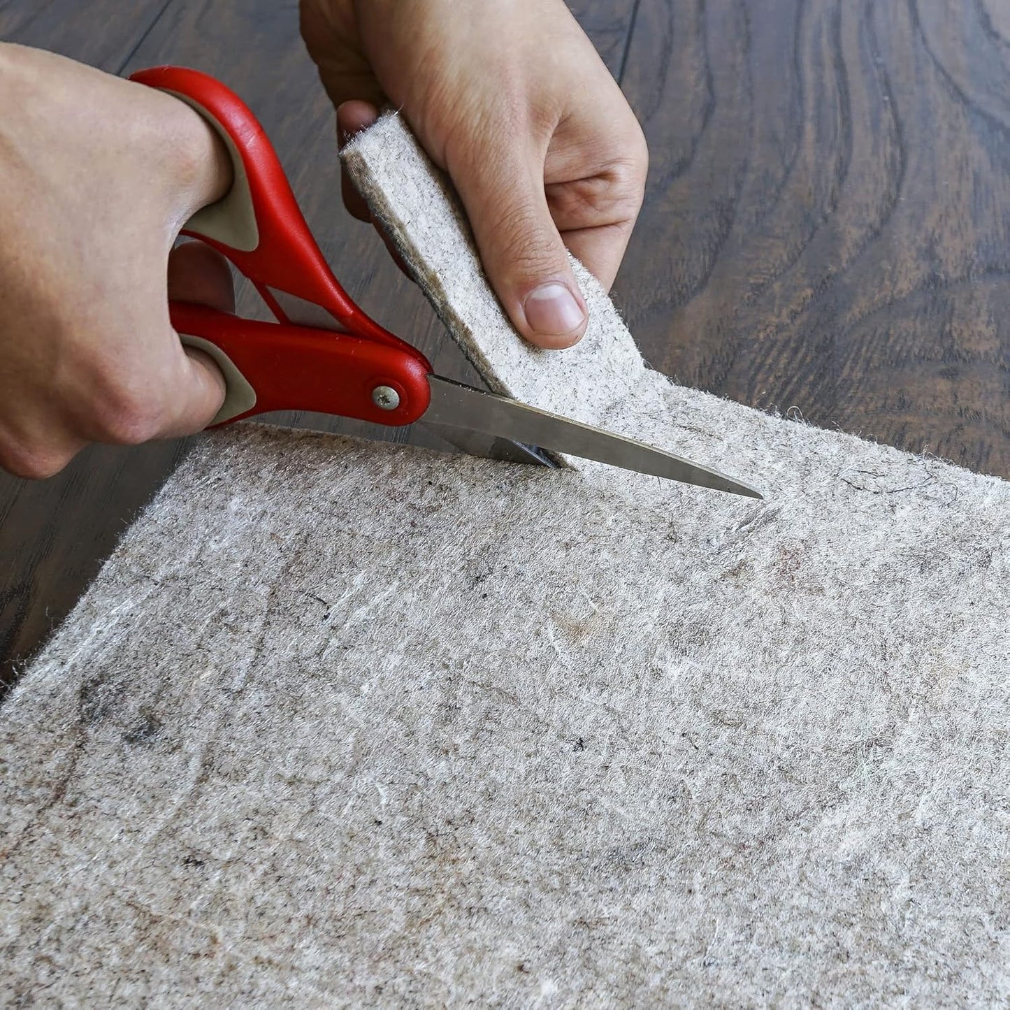RUGPADUSA - Dual Surface - 9'x12' - 1/8" Thick - Felt + Rubber - Non-Slip Backing Rug Pad - Adds Low-Profile Comfort and Protection