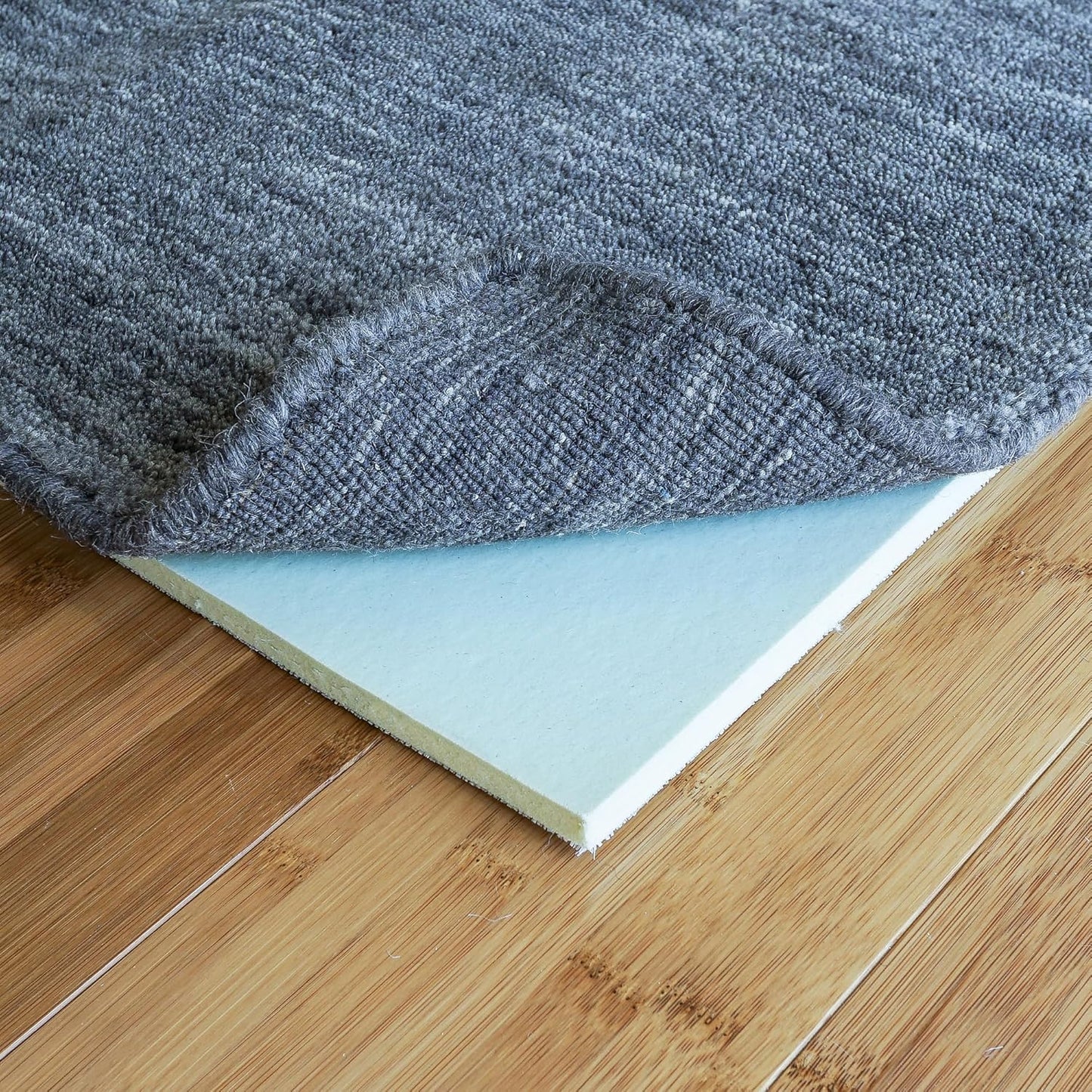 RUGPADUSA - Cloud Comfort Memory Foam - 5'x7' - 7/16" Thick - Luxurious Cushioned Rug Pad - Water Resistant